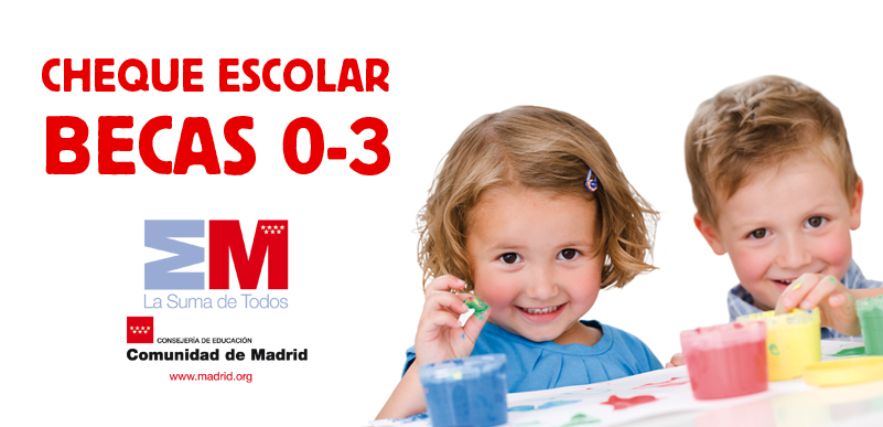 Becas Escuelas Infantiles Comunidad de Madrid