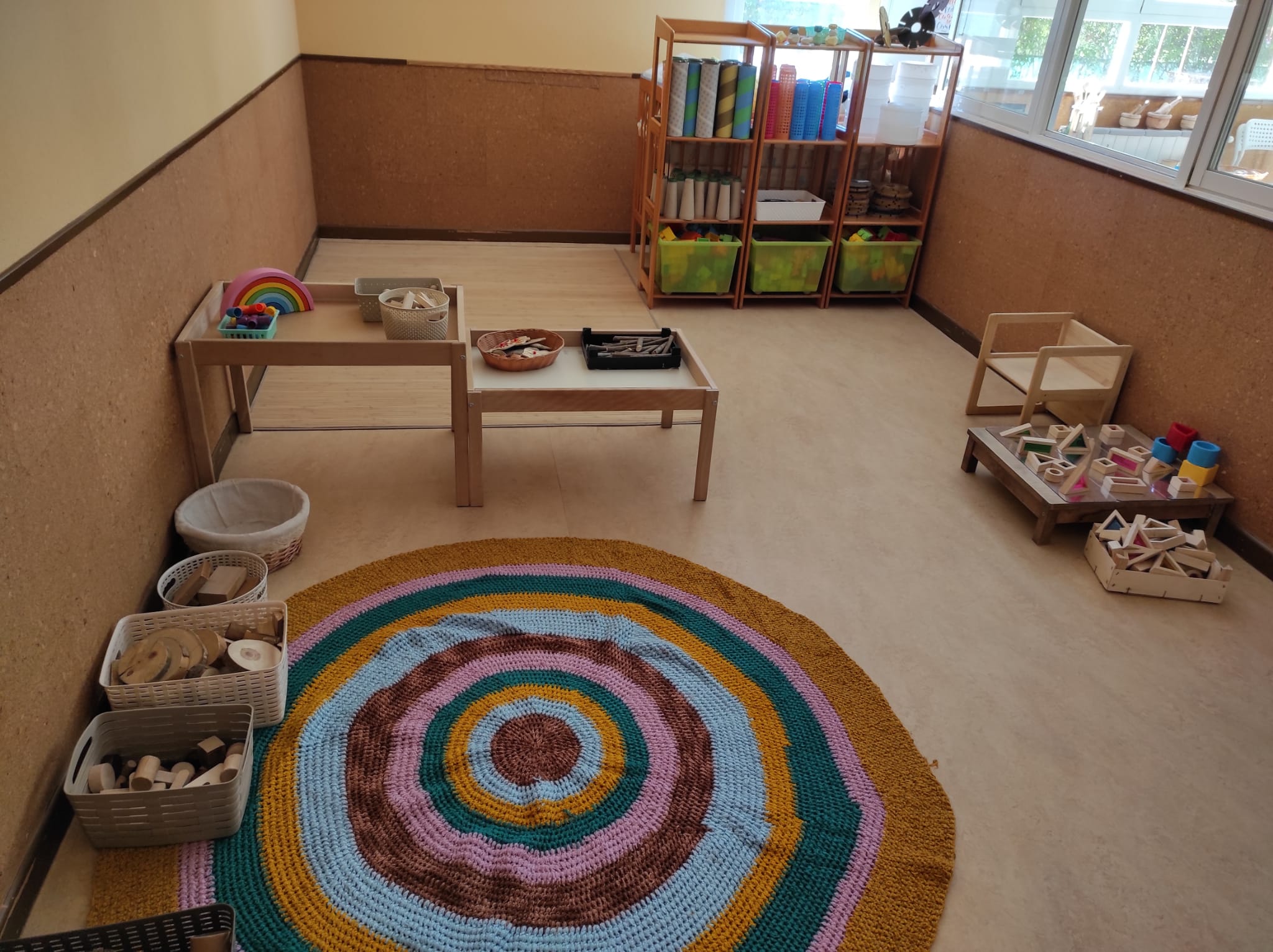 Espacio de Construcción en la Escuela Infantil La Luna