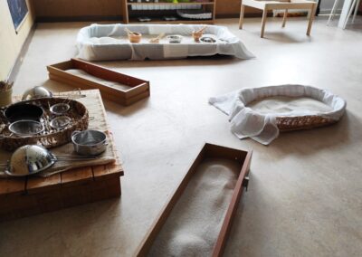 Atelier de arena de la Escuela Infantil La Luna